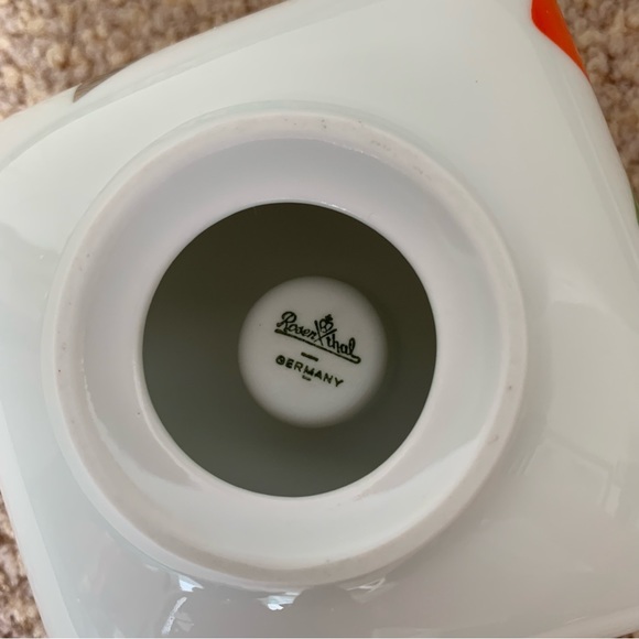 Brigitte Doege Rosenthal Studio Hand Painted Porcelain Candlestick Candle Holder - Picture 13 of 15